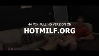 Pounding her MILF pussy