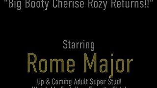 Ass For Days! Stripper Cherise Rozy Uses Big Booty To Seduce Rome Major!