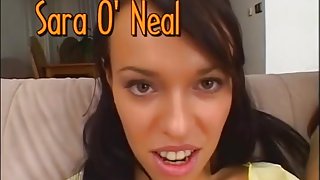 Crazy pornstar Sara O'neal in horny interracial, brunette xxx scene