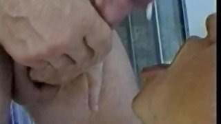 Face fucking and cumming on a hot blonde