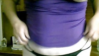 Chubby big boobs latina teen shows off her body sexy shapes