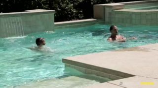 NextDoorBuddies Str8 Buddies Enjoying Pool And Cocks