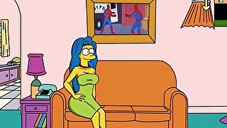 The Simpson Simpvill Part 7 DoggyStyle Marge By LoveSkySanX