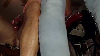 Submissive Husband Dominate Wife Buttfucks Him Like a Pig