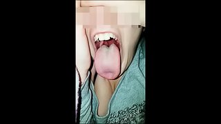 Girl Tongue & Mouth