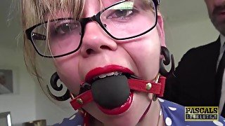 Gagged Fake Tits Blonde Bombshell Madison Stuart Serves Dick - Pascal white