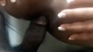 Travtchoin gets her tonsils and buttfuck vagina ravaged by a BIG BLACK COCK