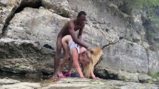 BigDaddyKJ: Interracial Couple Fucks On Hike | Pt.2 | Preview