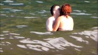 Amateur couple playing at beach - Madeira Island - Seixal