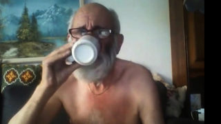 grandpa show on webcam