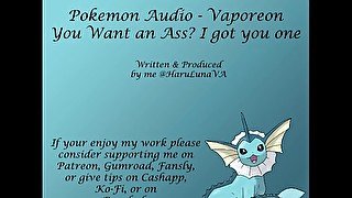 18+ Pokemon Audio by HaruLuna - You Want An Ass? I Got You One