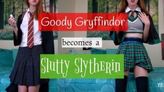 Goody Gryffindor becomes a Slutty Slytherin [Ginny Weasley Potion JOI]