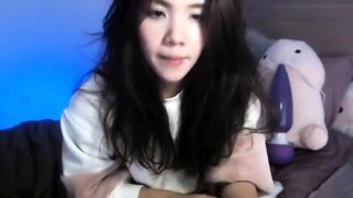 Horny japanese girl webcam masturbation