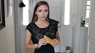 PropertySex - Hot young petite real estate agent homemade sex video