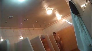 Hidden cameras in public pool showers 1049