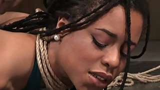 Kira Noir is into rope bondage and she likes sex from behind