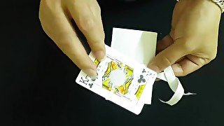 Crazy Magic Trick With Playing Cards