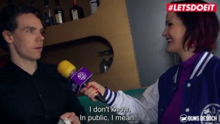 #LETSDOEIT - Anike Ekina - Lucky Bartender Fucks On His Bar With A Sexy Ass Blondie