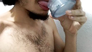 loving the taste of my own cum