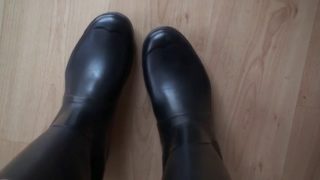 Hunter boots fetish - fetish in rubber boots