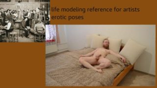 Life modeling reference poses for homoerotic artists
