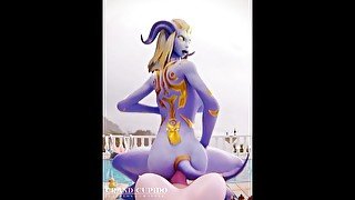 Draenei Elf Futa sex in the Epic Pool Party [Grand Cupido] ( World of Warcraft )