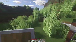 builiding a house in minecraft