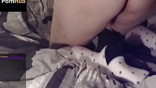 Painful Buttplug Insertion Live
