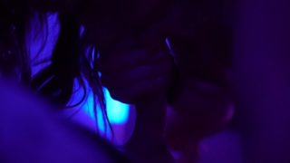 Young tinder teen sucking my dick on the party / 4k quality