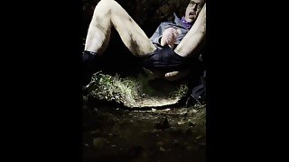 Hiker gets freaky in the woods