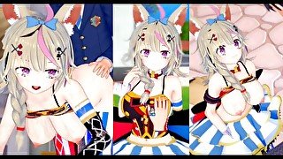 【エロゲーコイカツ！】VTuber 尾丸ポルカ3DCGアニメ動画(バーチャルYoutuber)[Hentai Game Koikatsu! Omaru Polka(Anime 3DCG Video)]