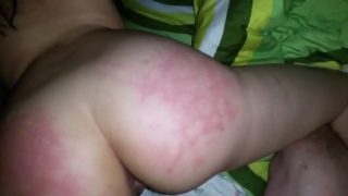 Ass spanking and fucking pussy