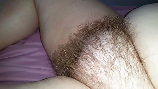 Neighbor taped extremely ugly hairy cunt of his too chubby wifey