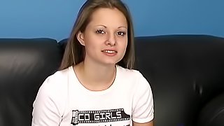 Teen is introduced to her first vibrator