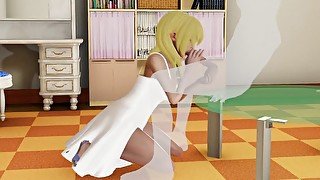 Namine makes tremendous light energy lick