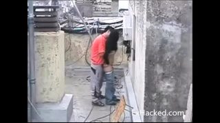 Spying My Girlfriend fuck with her best friend on Terrace