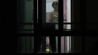 Window Voyeur: Chinese Neighbor Tits