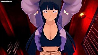 Hentai POV Feet Hinata Hyuga from Naruto Dominates You!