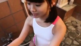 Japanese Teen Girl Gets Wet Softcore