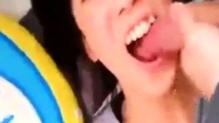 Japanese Girl TOMOKO sex  Sperm in the mouth