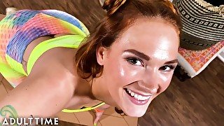 Can You Keep Up With Siri? - cute redhead girl gives head to monster dick