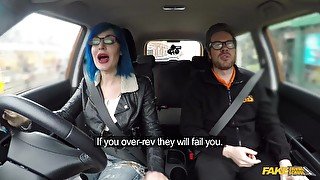 Anal Sex For Blue Haired Learner 1 - Alexxa Vice