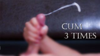 18 years. cum 3 times in cum no hands .1min Multiple Cum