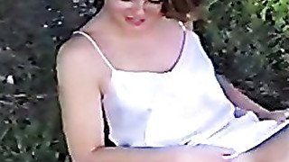 Outdoor masturbation fun 3