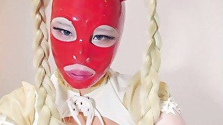 SISSY LATEXDOLL MASTURBATION #2