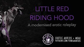 LITTLE RED & THE BIG BAD WOLF (Erotic audio for women) [M4F]