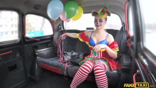 Driver Fucks Cute Valentine Clown