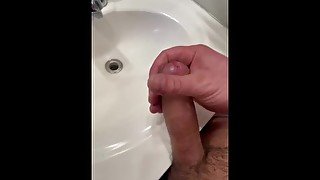 Bathroom Cum shot