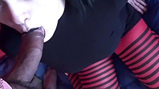 Hot goth teen gets a Massive cumshot on face - Mavis Cosplay Sweet Darling