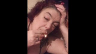 Whore Smokes and Dick Shames a Tiny Cock